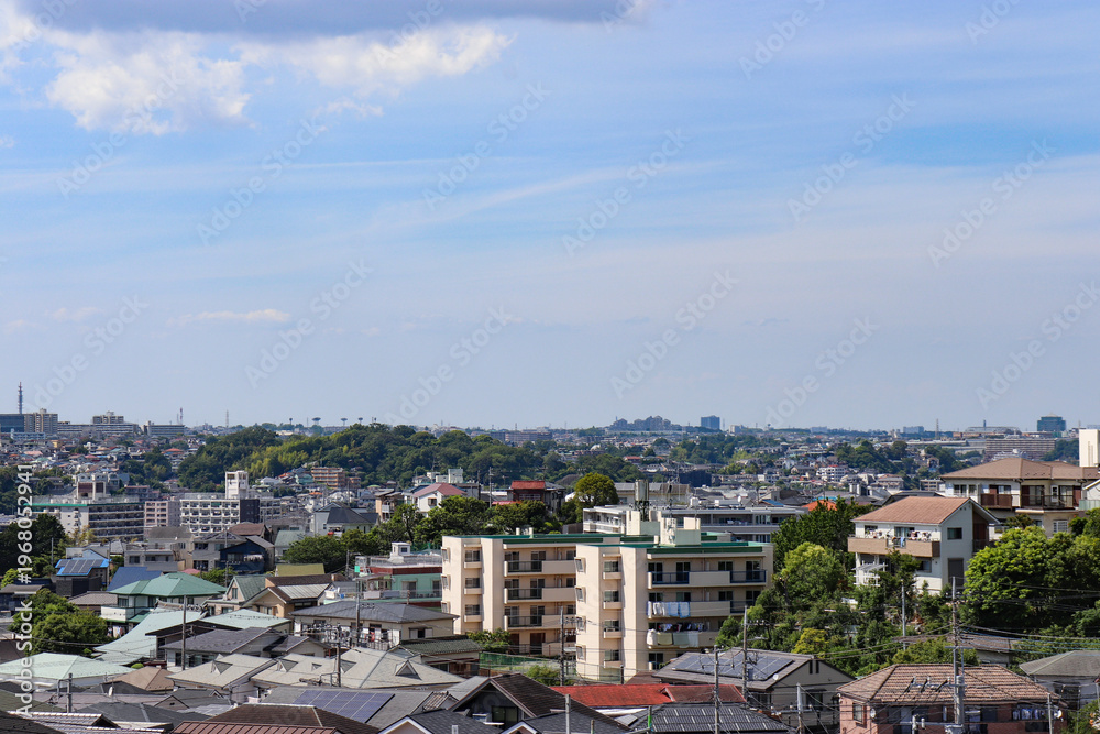 Obraz premium 上大岡の街並み(神奈川県横浜市港南区)