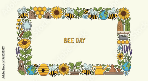 Dolphin and stingray sea creatures border.