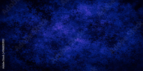 Abstract swirling space or cosmos with a cosmic art style background in shades of deep blue. The artistic rendering conveys the endless possibilities.