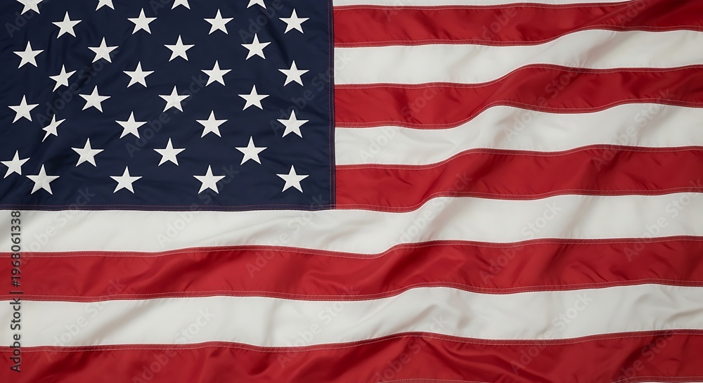 Obraz premium Vibrant american flag on 4th of july celebrations and patriotic events across usa