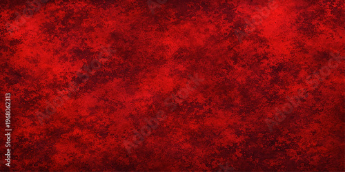 Abstract texture background of blood red, an emotionally evocative and visually captivating scene, showcasing a textured composition of shades of rich red.