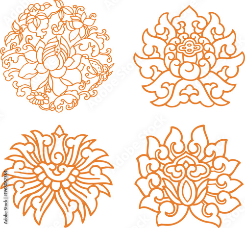 Traditional Chinese stone carving style illustration of a mythological guardian figure with flowing robes representing spiritual protection and ancient cultural lore