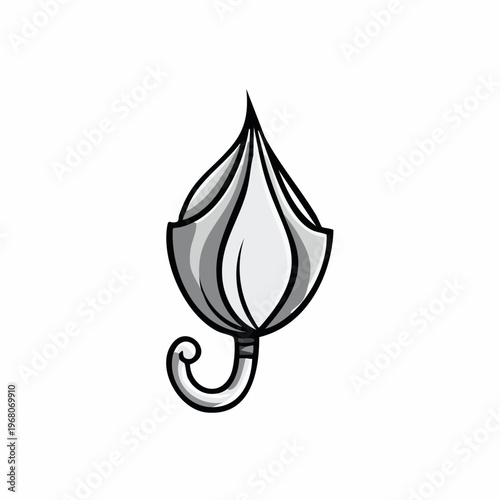 Detailed illustration of a hookah.