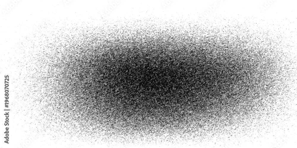 Obraz premium Noise grain background, pointillism dots gradient or dotwork pattern, vector stipple effect. Grain noise halftone or grainy texture or dotwork grain noise