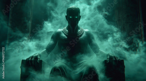 Osiris on Throne