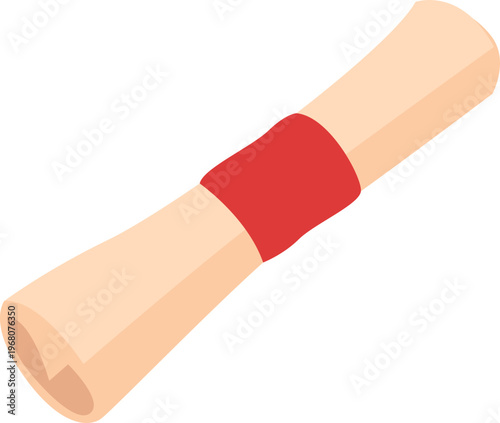 Education Graduation Diploma Roll