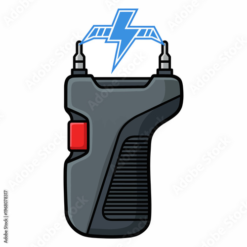 This image displays a robust device designed for specific applications, featuring visual elements of electricity, signifying its professional usage and powerful capabilities.