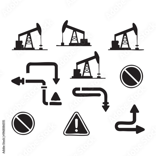 Black and white of a person lifting weights and fitness symbols exercise weightlifting