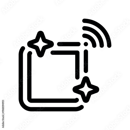 Smart Image Enhancement Wireless Graphic