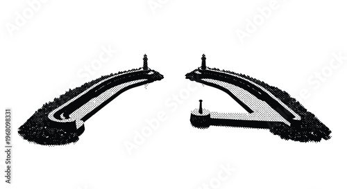 A bird with a long, curved beak and speckled feathers in flight