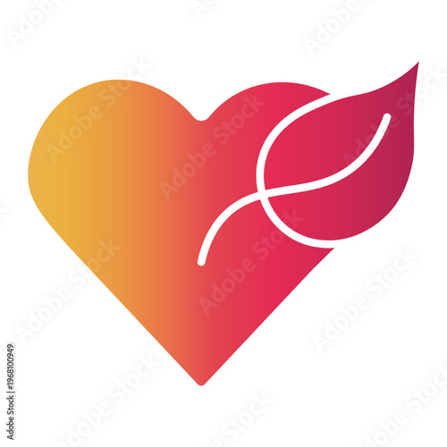 go green Gradient icon