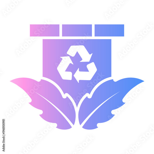 recycle Gradient icon