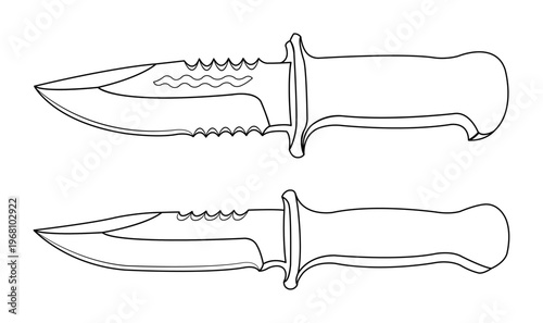 dagger vector illustration