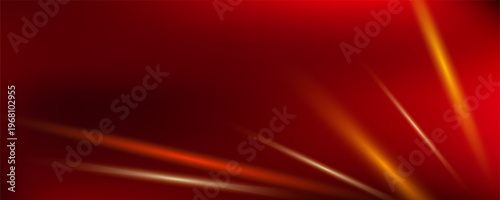 Dynamic red abstract background with glowing neon lines and futuristic tech patterns creating modern digital motion effects for presentations and graphic design projects