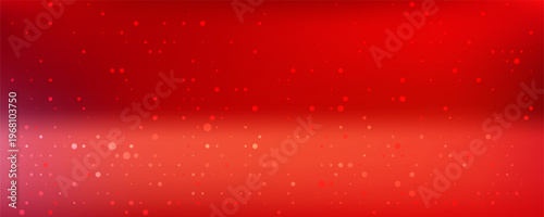 Bold red abstract patterns with geometric shapes and glowing sequins create a modern sports-inspired background with dynamic black textures and striking graphic design elements.