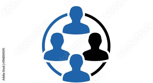 Conceptual representation of teamwork, communication, and collaboration within a group or team