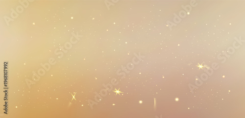Soft beige background featuring delicate golden bokeh effects, champagne gradient with warm cream tones, abstract luxury texture ideal for elegant cosmetic designs