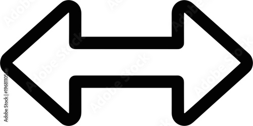 Black arrows pointing opposite directions.