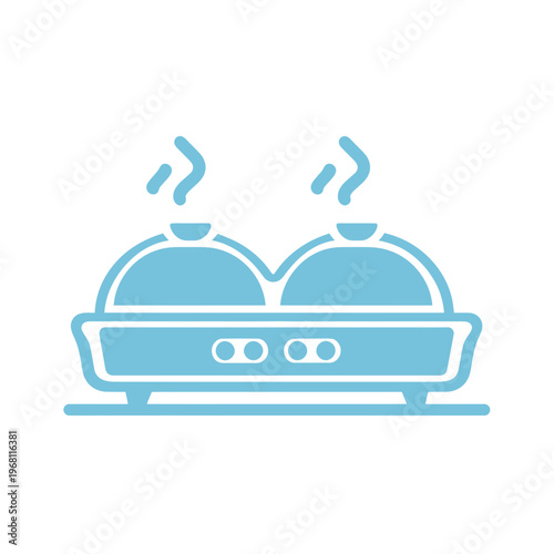 Modern Buffet Food Warmer Tray Icon