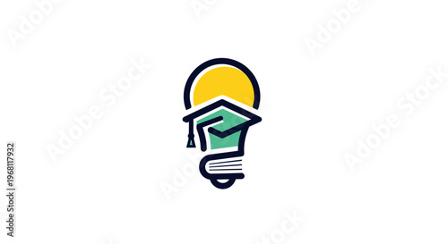 Educational Innovation: A Lightbulb Infused with Academic Growth and Scholarly Ingenuity