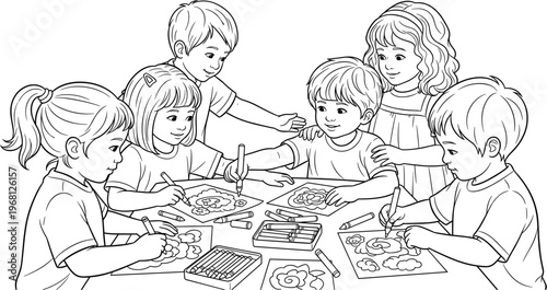 Children playing with toys together 1.