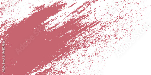 Abstract a unique blend of color texture design, where a dynamic splash of crimson red dramatically sweeps across the background. The design element embodies boldness and artistic flair.