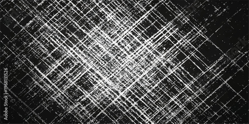 Abstract diagonal intersecting lines, forming a dynamic grid pattern over a dark background, this image invites to contemplate modern structure and artistic abstract composition.