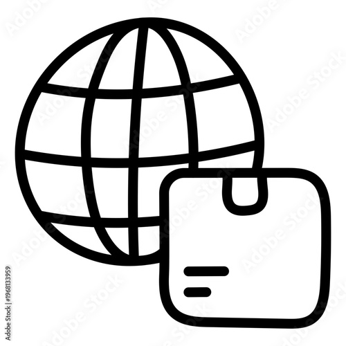 A perfect style icon of global delivery