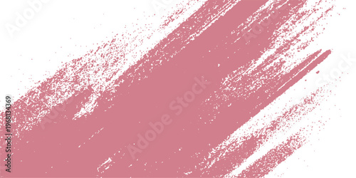 Abstract a striking artistic creation in which a broad, textured brushstroke of a vibrant mauve hue dramatically sweeps across the composition, embodying movement and creative energy.