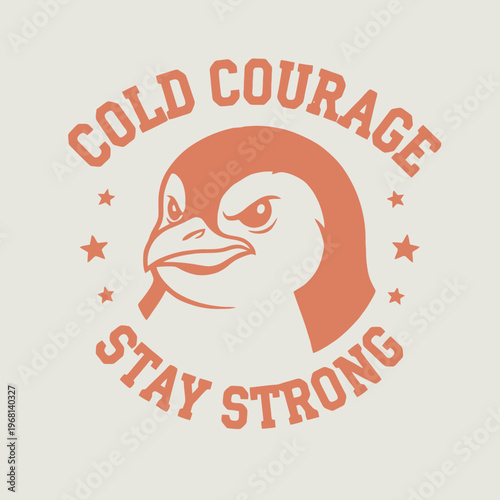 Quacking Duck Face Logo Design.