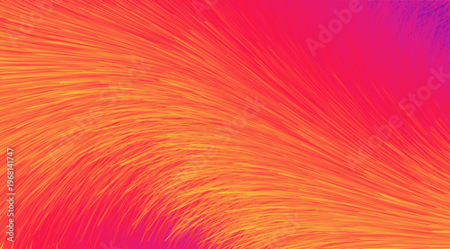 Vibrant abstract gradient orange pink and magenta hues