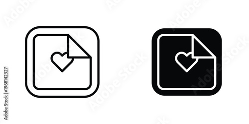 Nicotine patch icon in doodles flat and line stroke pack