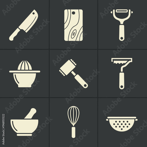 Kitchen Utensils and Cooking Tools 1.