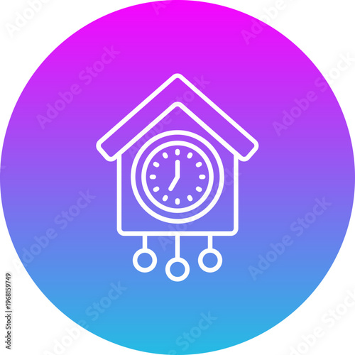 Cuckoo clock Icon