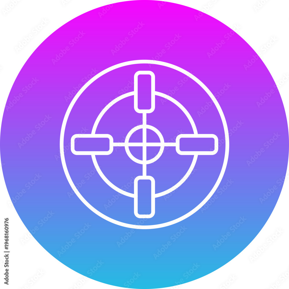 Fototapeta premium Focus Icon