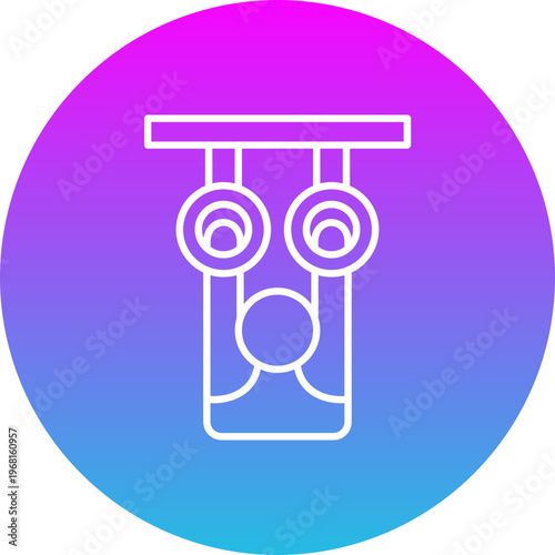 Gymnastic rings Icon