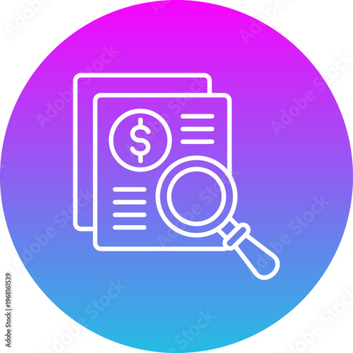 Financial report Icon