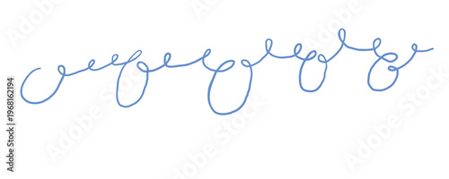 Egg's garland in hand drawn style in vector. Element for design advertisement mail posts poster print postcard banner decor backgrounds