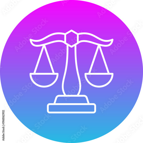 Justice scale Icon