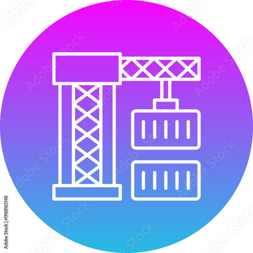 Cargo crane Icon