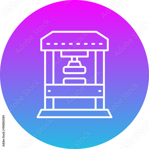 Hydraulic press Icon