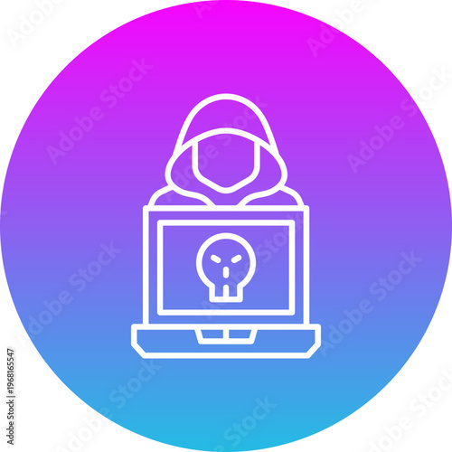 Cyber attack Icon