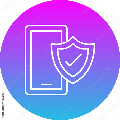 Mobile protection Icon