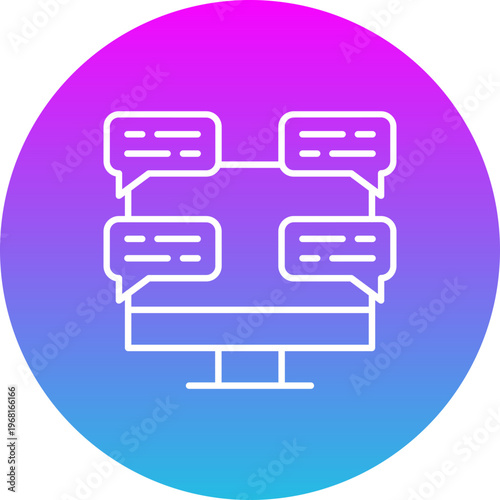 Desktop computer Icon