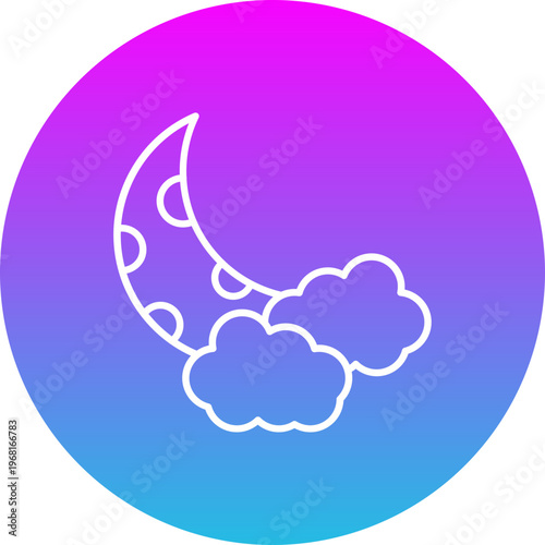 Half moon Icon