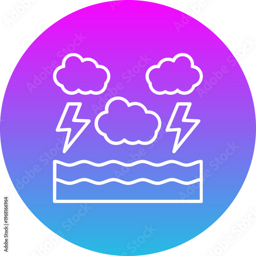 Rain storm Icon