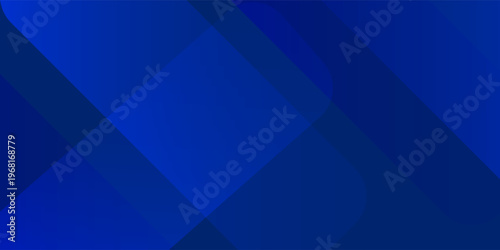Abstract blue background with glowing geometric lines. pattern Modern blue gradient square shape design. light shape