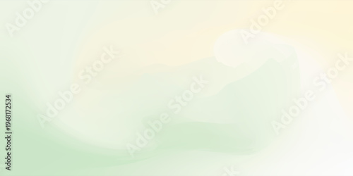 Minimalist soft lime green and pale yellow mesh gradient background with subtle light transitions