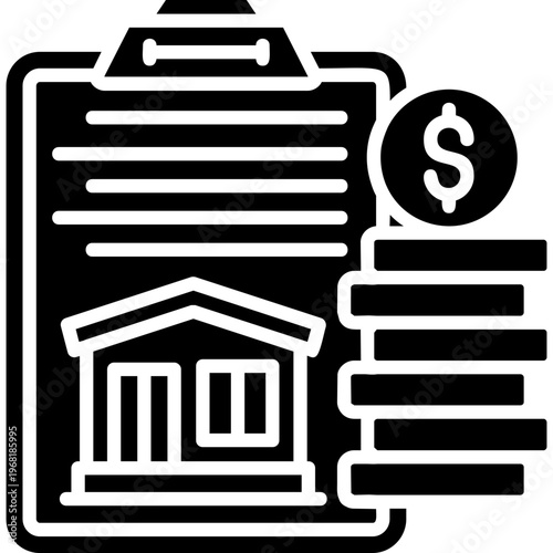 Down Payment Icon Vector Element