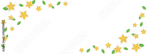 プルメリアのフレーム